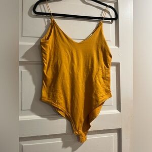Mustard yellow Body suit
